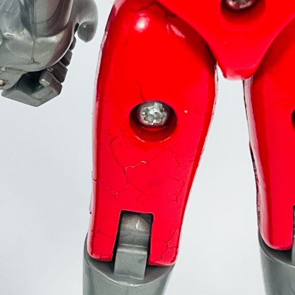 VTG 1994 Masterbotix Power Bots Black And Red Action Figures Trendmasters - Picture 4 of 9